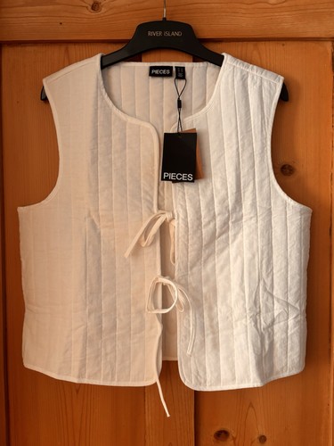 Pieces white summer - pieces, tie