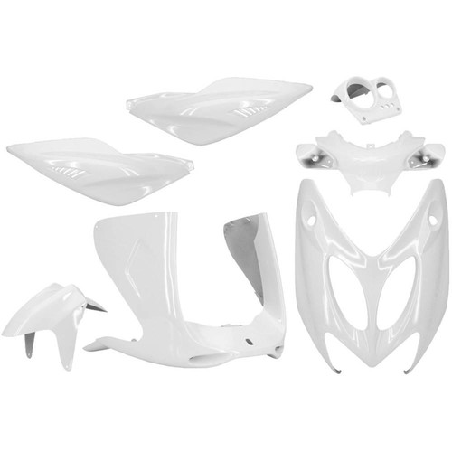 Kit pieces white fairings - white,
