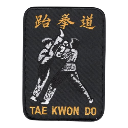 Martial arts embroidered badge - martial,