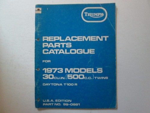 1973 triumph replacement parts - triumph,