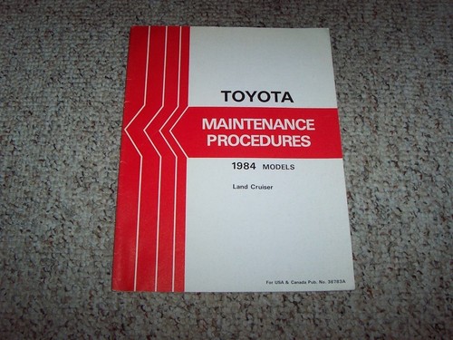 1984 toyota land cruiser - 1984,