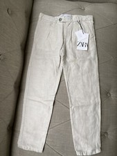 New Zara Boys Linen Habanero