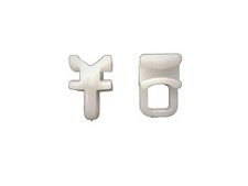 50 curtain track gliders