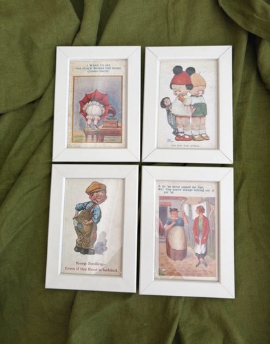 Vintage british comic - 4x,