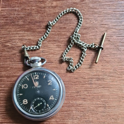 Vintage metal ingersoll pocket - vintage,