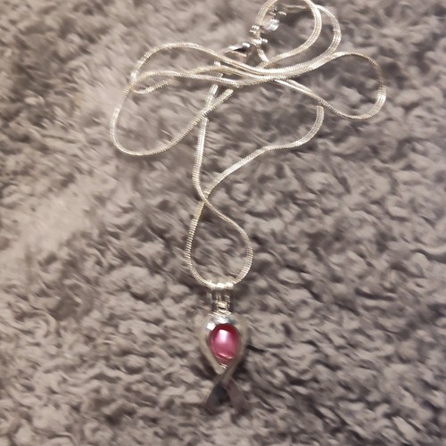 Silver tone pink - silver,