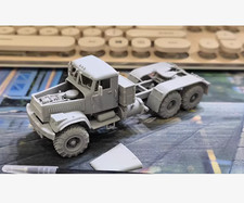 3D Printed 1/72 Russian KRAZ-255 truck trailer Unpainted Model Kit