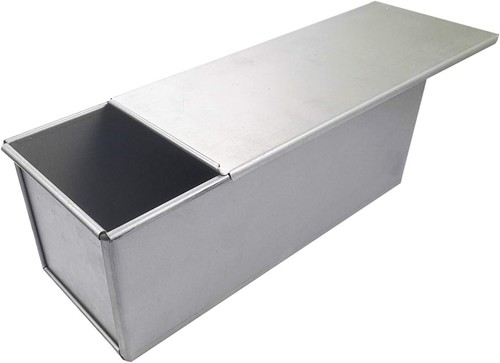 Pullman loaf pan with - with, lid