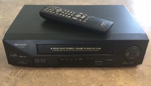 Sharp h810 vcr - vc-h810, vcr/vhs