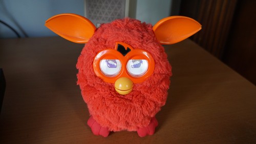 Furby 2012 phoenix orange red - furby,