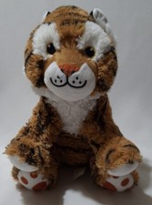 Super Soft Cuddly Toy Tiger By Little Town Timeless Toys Plushie Excellent Cond