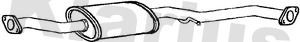 Centre muffler fits nissan - fits,