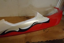 CPI GTR50 left hand side seat panel in white and red