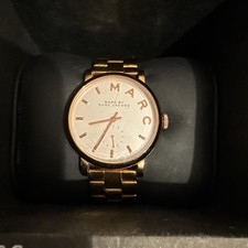 Marc Jacobs gold watch