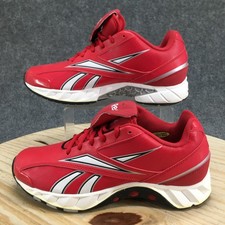 Reebok Shoes Mens 8.5 HexRide Sneakers Red Lace Up Low Top Athletic Comfort NEW