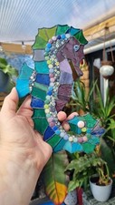 Mosaic Glass Seahorse 