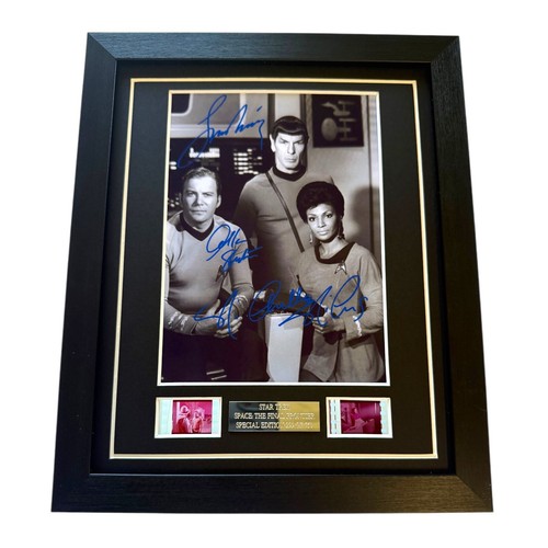 Star trek signed framed - star,
