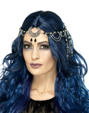 Gothic moon head jewelry - moon,