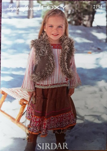 New original sirdar aran - original, aran/foxy