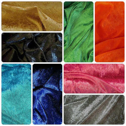 Top quality crushed velvet - top,