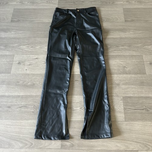 Zara womans black faux - black,