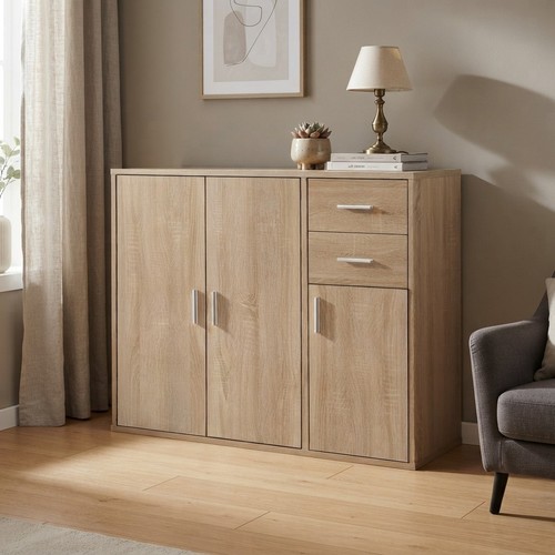 Versatile light oak storage - versatile,