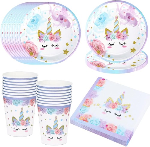 Unicorn party tableware - party,