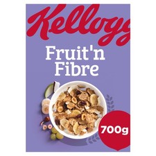 Kellogg's Fruit 'n Fibre Breakfast Cereal Box, 700g