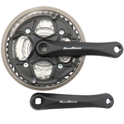 Sunrace triple crankset - triple, m51