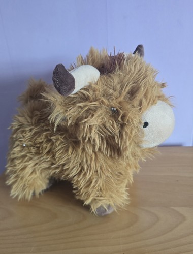 Fluffy highland cow plush - fluffy,