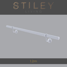 Matt White Stair Handrail Wall