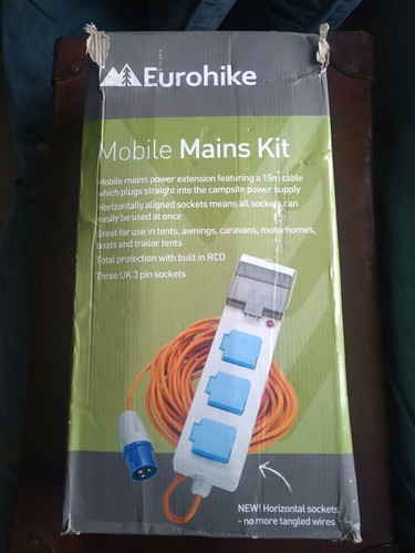 Mobile mains kit eurohike - kit,