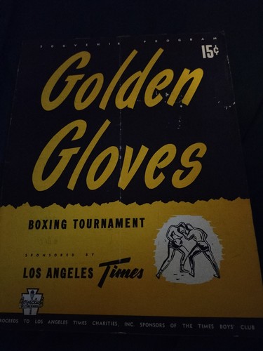 Vintage boxing programme - programme, @