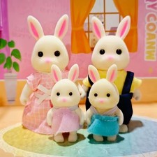 Rabbit Family Figures Dolls