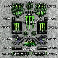 Monster reflective motorcycle - monster,