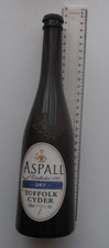 EMPTY VINTAGE 2002  ASPALL DRY CYDER CIDER BOTTLE 500ml