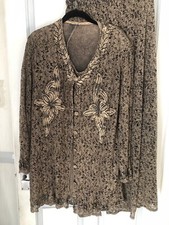 Mother Of The Bride Or Groom Ann Balon Wedding Skirt Suit. XXL