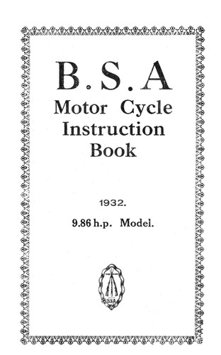 1932 bsa p - (0243), 9.86