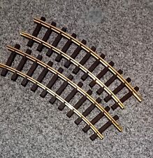Brand new  2 x LGB G scale Curved Brass Tracks 30° R1  code 11000 