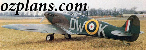 Supermarine spitfire ws - supermarine, 63"