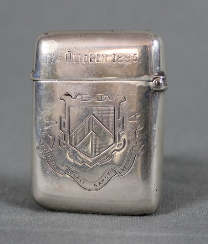 Victorian heraldic silver - victorian,