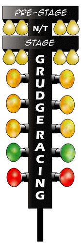 Grudge racing drag tree - drag, decal