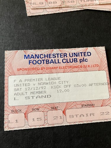 Manchester united norwich - manchester, v