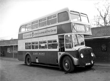 MEDIUM FORMAT BLACK & WHITE BUS NEGATIVE EAST KENT GUY ARAB 1V 6LW MFN 889