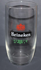 VINTAGE HEINEKEN HALF PINT GLASS 5" (12.5CM) 2 AVAIL