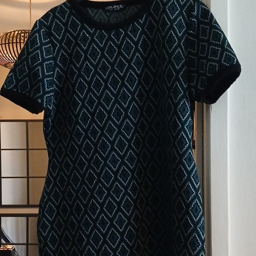 Select black blue geometric - black/blue,
