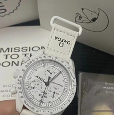 Swatch Snoopy Moonswatch Phase Mission - Full Moon - With Box (White)