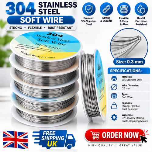 304 stainless steel wire 28 - stainless, 20-28