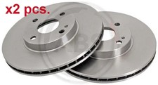 X2 PCS FRONT BRAKE DISC ROTOS