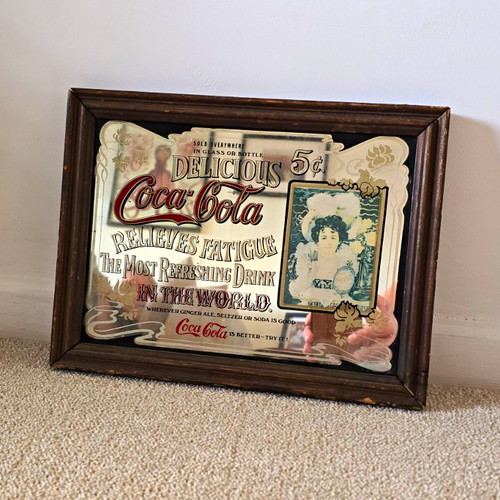 Coca cola delicious - delicious, framed